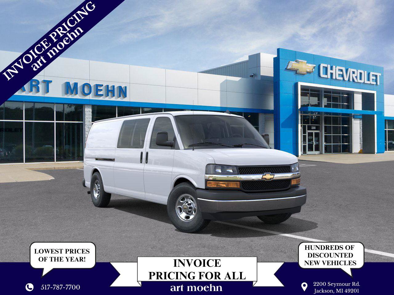New 2025 Chevrolet Express 2500 Extended w/ Driver Convenience Package RWD image 1