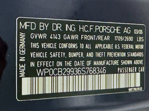 Used 2006 Porsche 911 Carrera S RWD image 18
