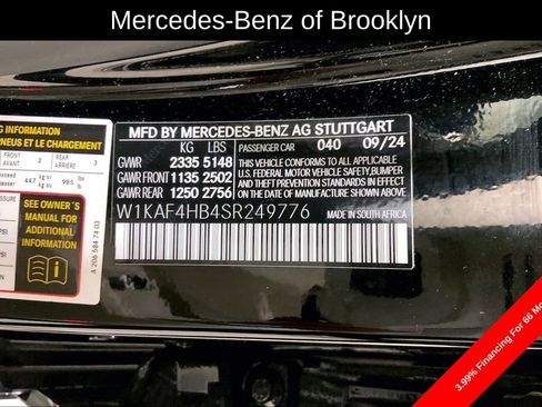 Certified 2025 Mercedes-Benz C 300 4MATIC Sedan image 35