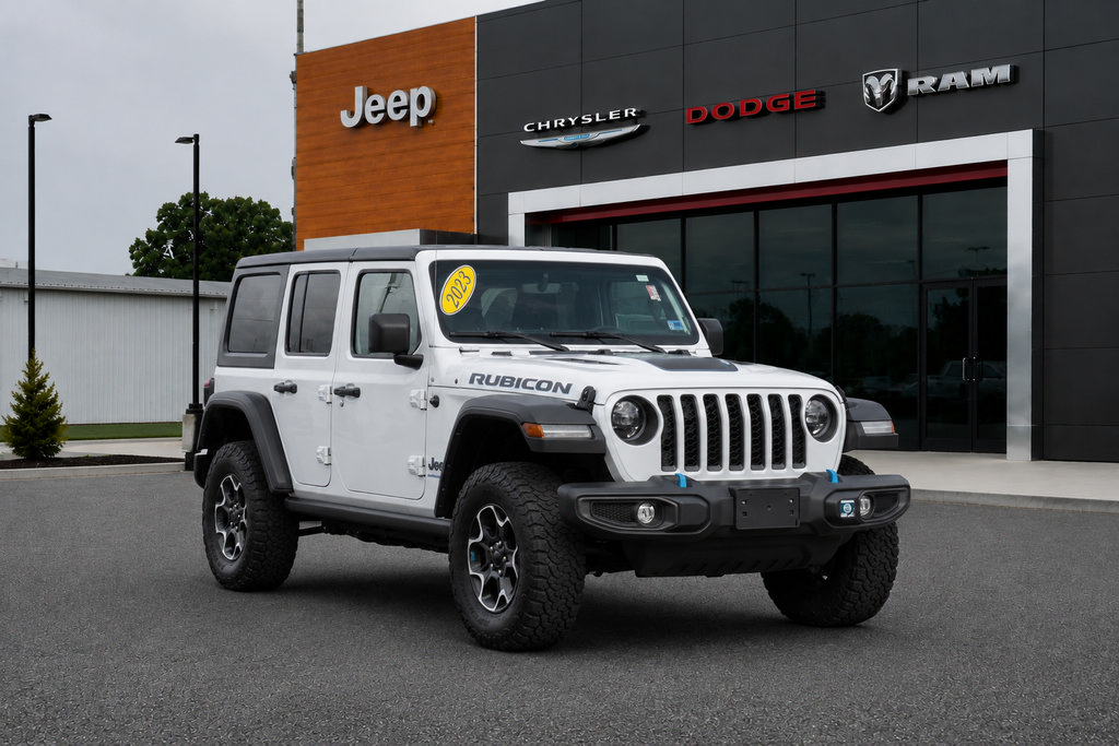 Used 2023 Jeep Wrangler Unlimited Rubicon 4xe AWD/4WD image 1