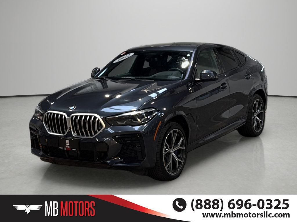 Used 2022 BMW X6 xDrive40i w/ Premium Enhanced Package AWD/4WD image 1