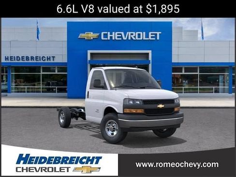 New 2025 Chevrolet Express 3500 w/ Power Convenience Package RWD image 1