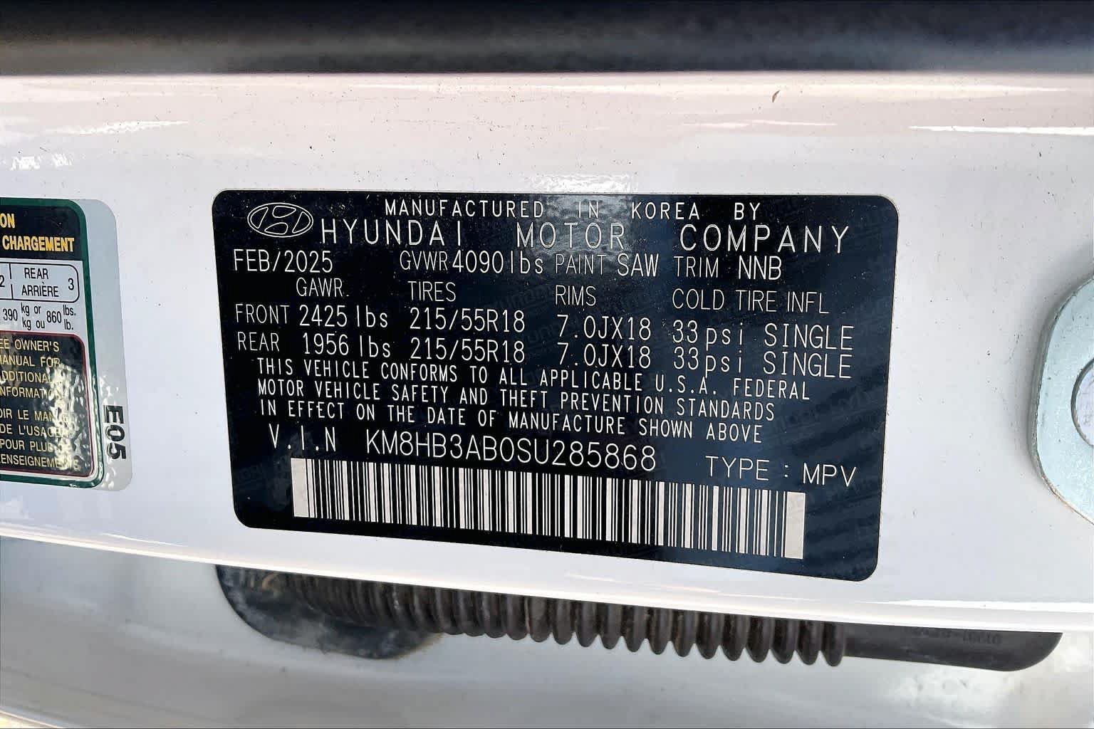 Used 2025 Hyundai Kona SEL FWD image 32