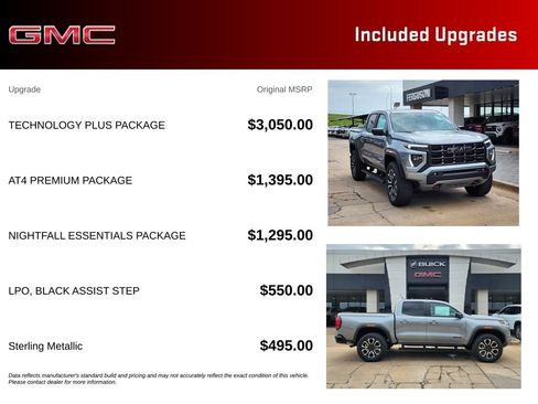 New 2026 GMC Canyon AT4 w/ Technology Plus Package AWD/4WD image 11