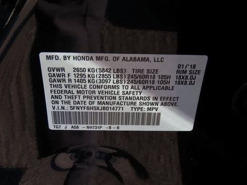 Certified 2018 Honda Pilot EX-L image 30