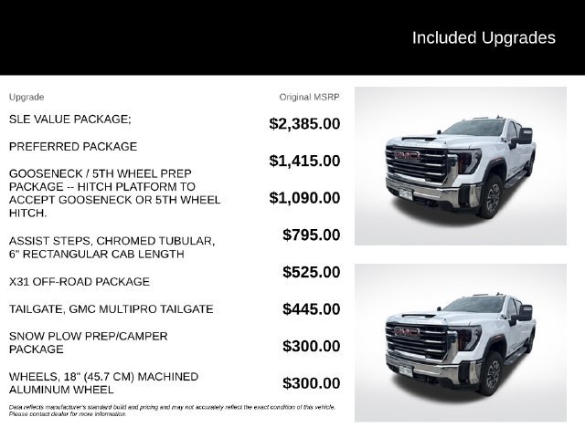 Used 2025 GMC Sierra 2500 SLE w/ SLE Value Package; AWD/4WD image 5