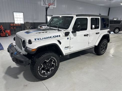 Used 2021 Jeep Wrangler Unlimited Rubicon 4xe w/ Cold Weather Group image 3