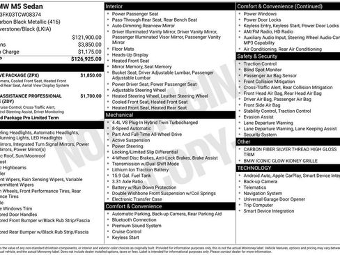 New 2026 BMW M5 Base w/ Executive Package image 2