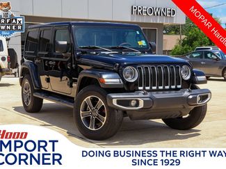 Used 2023 Jeep Wrangler Unlimited Sahara w/ LED Lighting Group AWD/4WD video 1