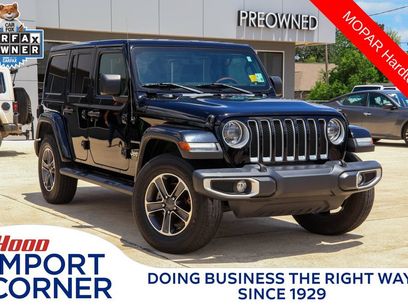 Used 2023 Jeep Wrangler Unlimited Sahara w/ LED Lighting Group