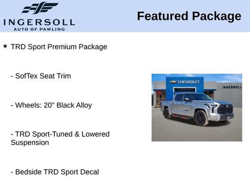 Used 2023 Toyota Tundra SR5 w/ TRD Sport Premium Package AWD/4WD image 15