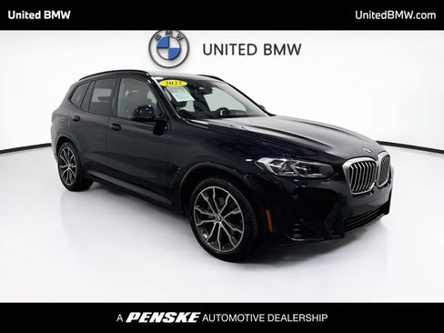 Used 2022 BMW X3 xDrive30i w/ M Sport Package 2 AWD/4WD image 3
