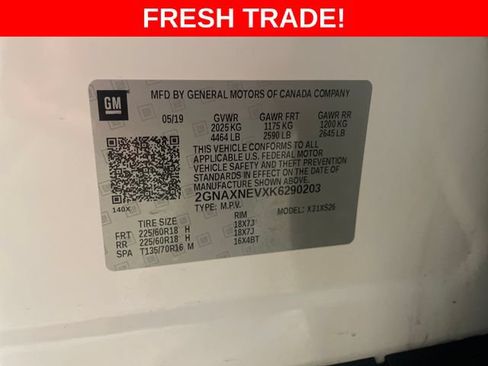 Used 2019 Chevrolet Equinox Premier w/ LPO, Cargo Package FWD image 19