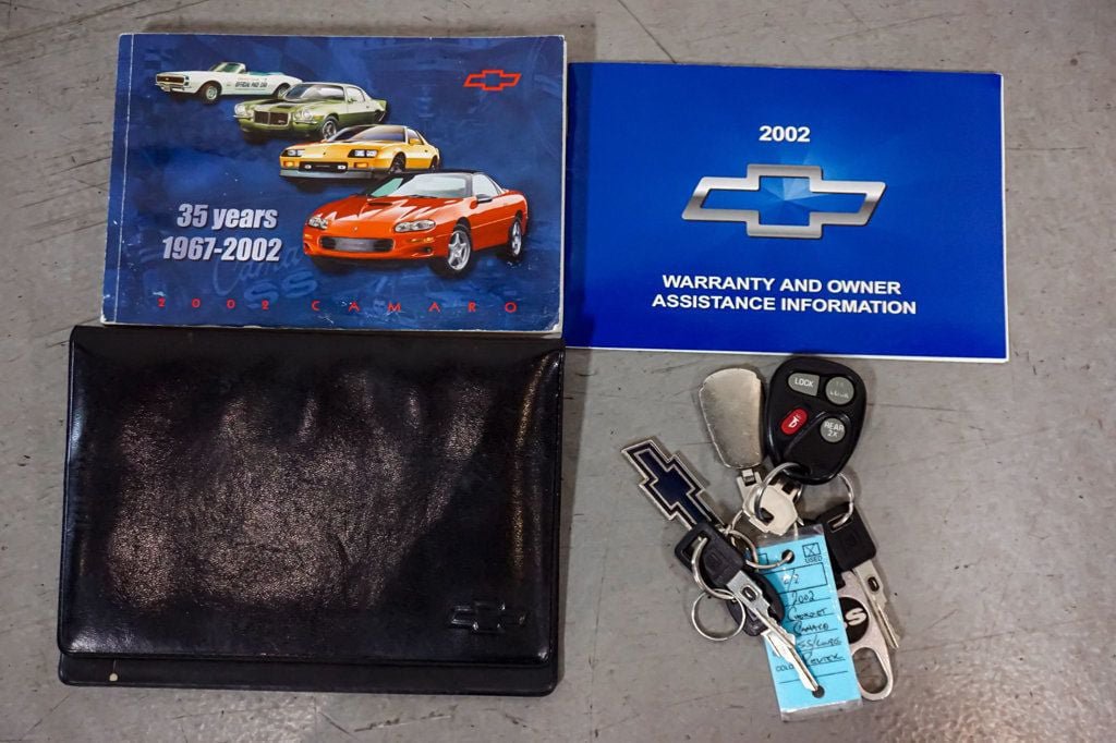 Used 2002 Chevrolet Camaro Z28 w/ SS Performance/Appearance Pkg RWD image 68