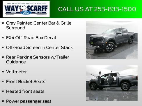New 2025 Ford Ranger Lariat w/ FX4 Off-Road Package AWD/4WD image 37