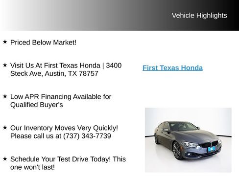 Used 2020 BMW 440i Gran Coupe RWD image 10