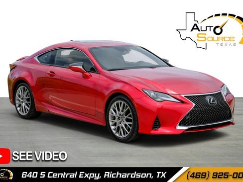 Used 2020 Lexus RC 350 w/ Premium Package RWD image 1