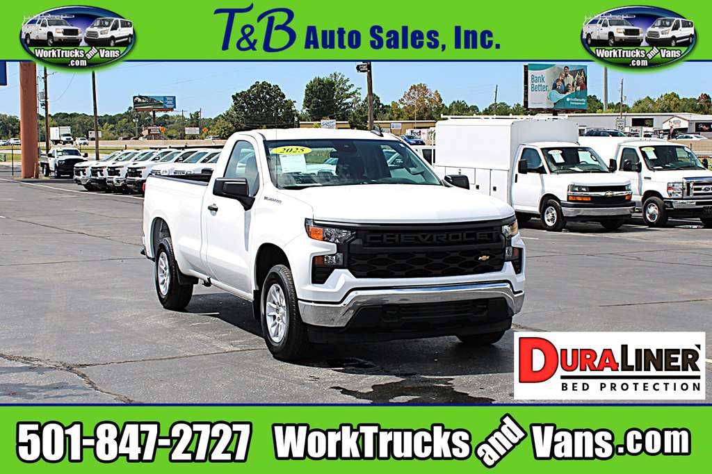 Used 2025 Chevrolet Silverado 1500 W/T RWD image 1