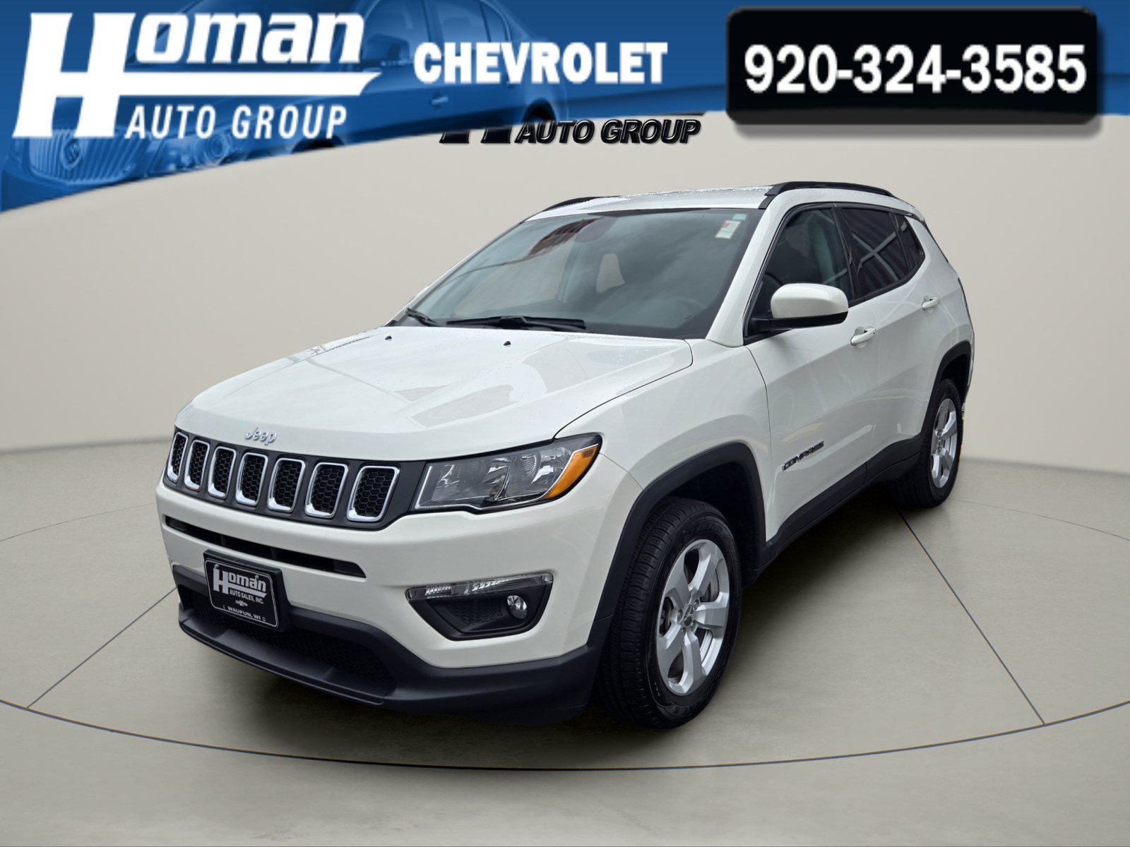 Used 2020 Jeep Compass Latitude w/ Cold Weather Group AWD/4WD image 1