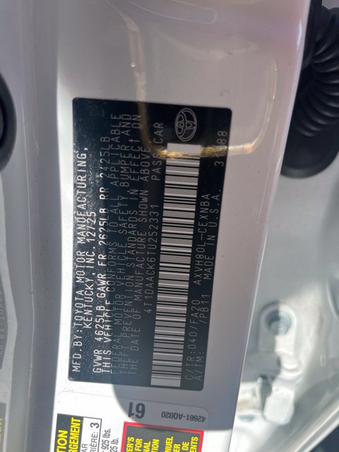 Used 2026 Toyota Camry LE FWD image 23