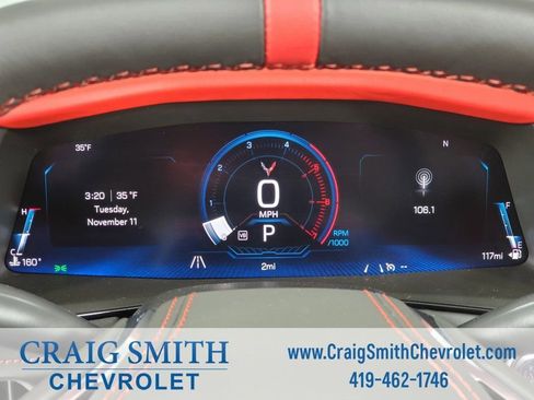 New 2026 Chevrolet Corvette Stingray Premium Conv w/ Z51 Performance Package image 13