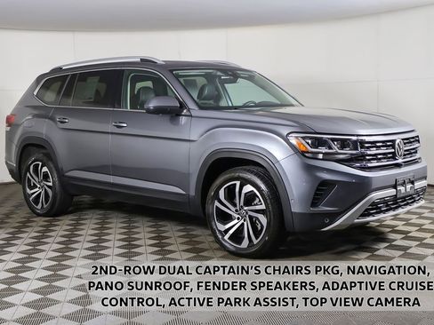 Used 2021 Volkswagen Atlas SEL Premium AWD/4WD image 60