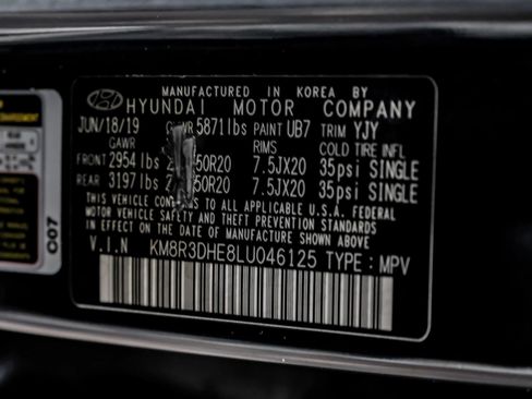 Used 2020 Hyundai Palisade SEL AWD/4WD image 52