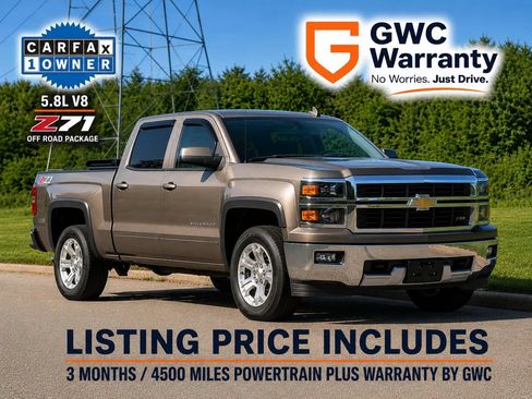 Used 2015 Chevrolet Silverado 1500 LT w/ All Star Edition AWD/4WD image 1