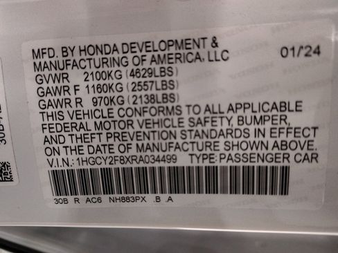 Used 2024 Honda Accord Touring image 19