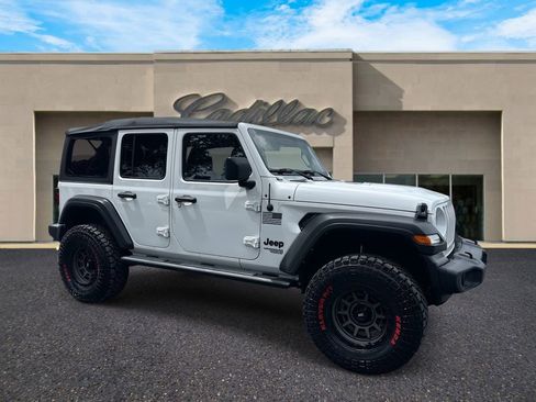 Used 2021 Jeep Wrangler Unlimited Sport image 1