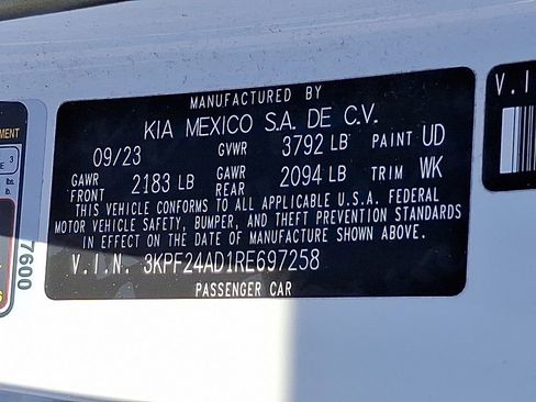 Certified 2024 Kia Forte LX FWD image 23