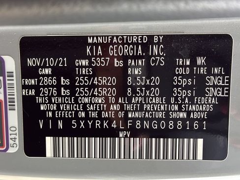 Used 2022 Kia Sorento SX FWD image 39