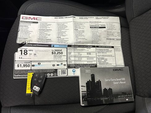 Certified 2022 GMC Sierra 1500 Elevation w/ LPO, Elevation Black Package image 16