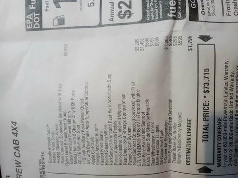 Used 2022 RAM 1500 Rebel w/ Rebel Level B Equipment Group image 12