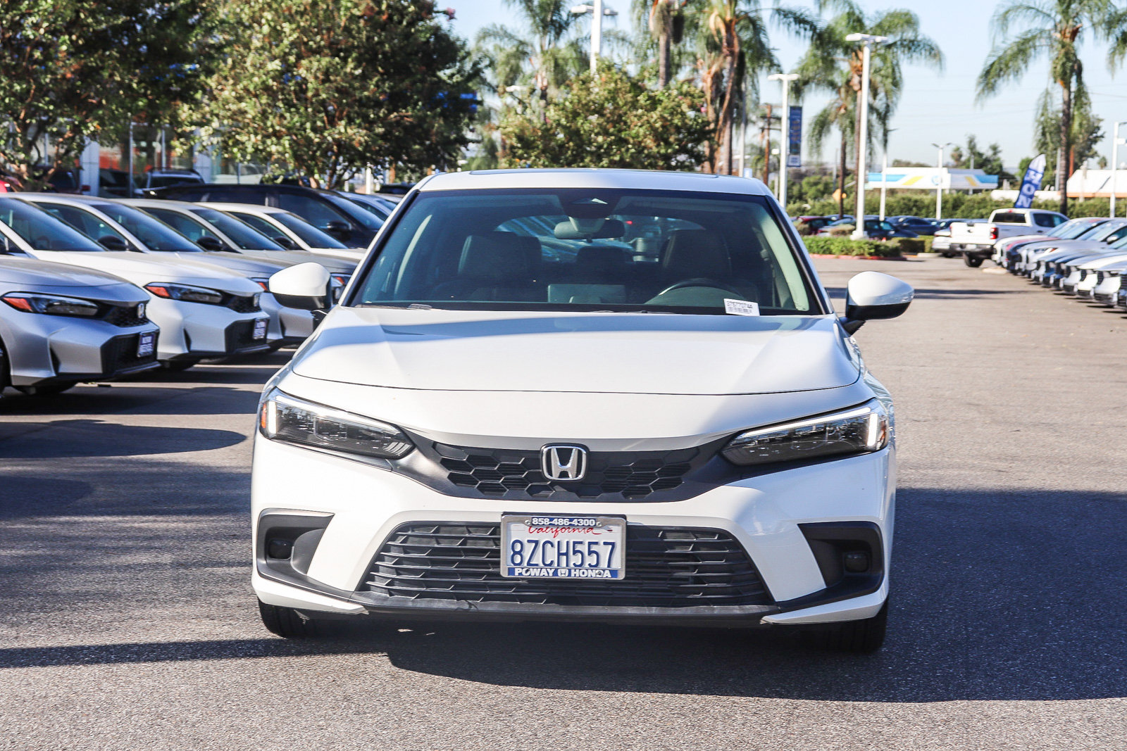 Used 2022 Honda Civic EX-L image 2