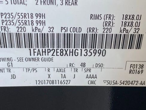 Used 2017 Ford Taurus SEL w/ Equipment Group 201A image 27