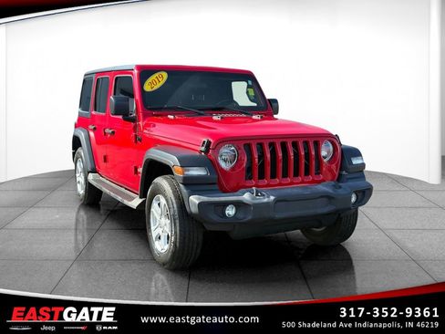 Used 2019 Jeep Wrangler Unlimited Sport S AWD/4WD image 1