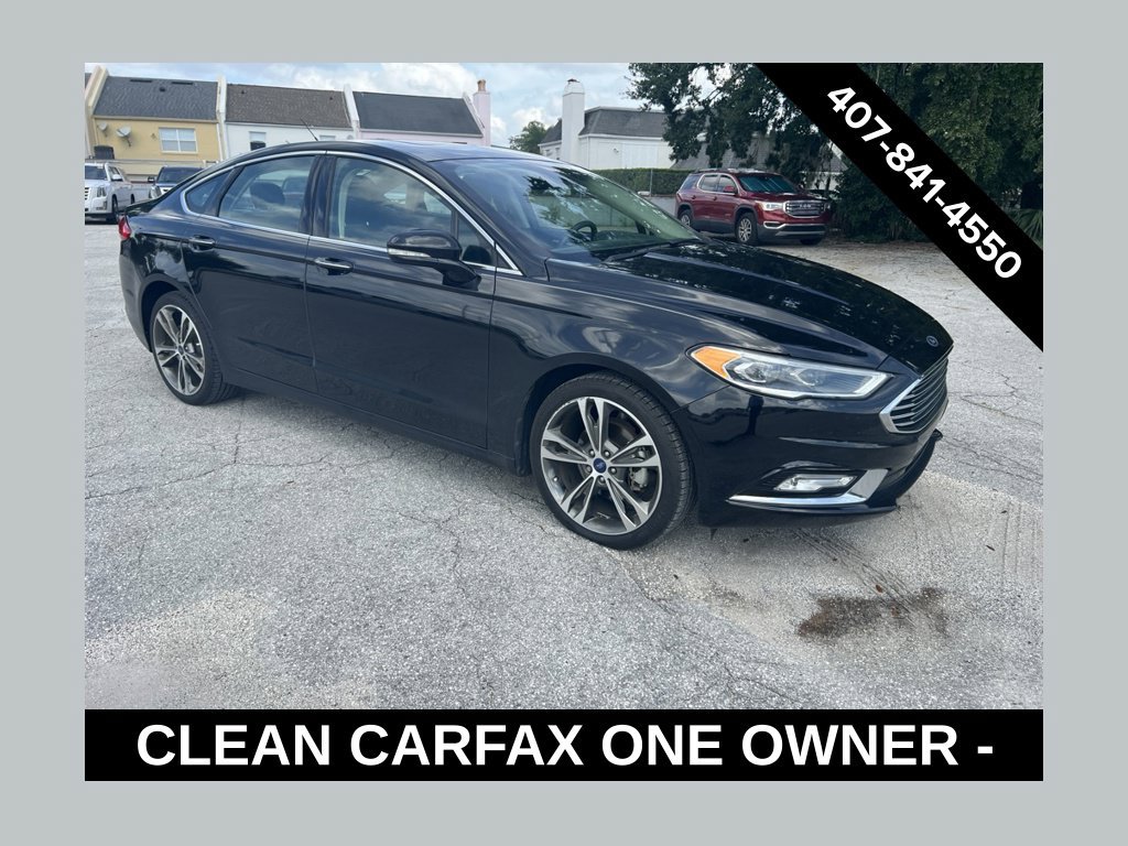 Used 2017 Ford Fusion Titanium FWD image 1