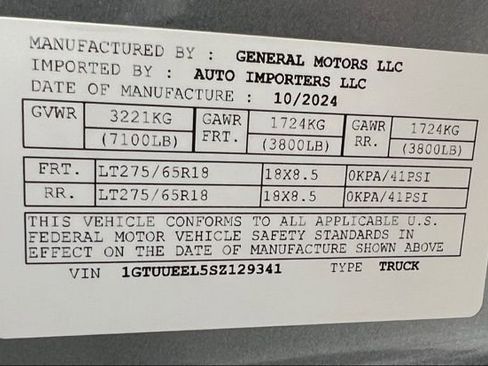 Used 2025 GMC Sierra 1500 AT4 AWD/4WD image 60