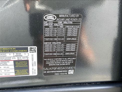 New 2025 Land Rover Range Rover SE image 36