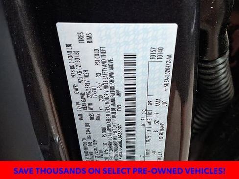 Used 2020 Ford Escape SE FWD image 24