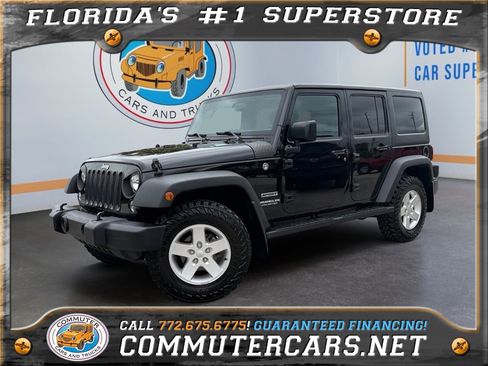 Used 2017 Jeep Wrangler Unlimited Sport w/ Quick Order Package 24S image 1