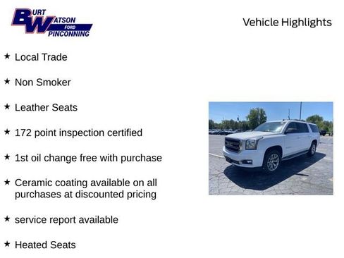 Used 2015 GMC Yukon XL SLT w/ HD Trailering Package AWD/4WD image 10