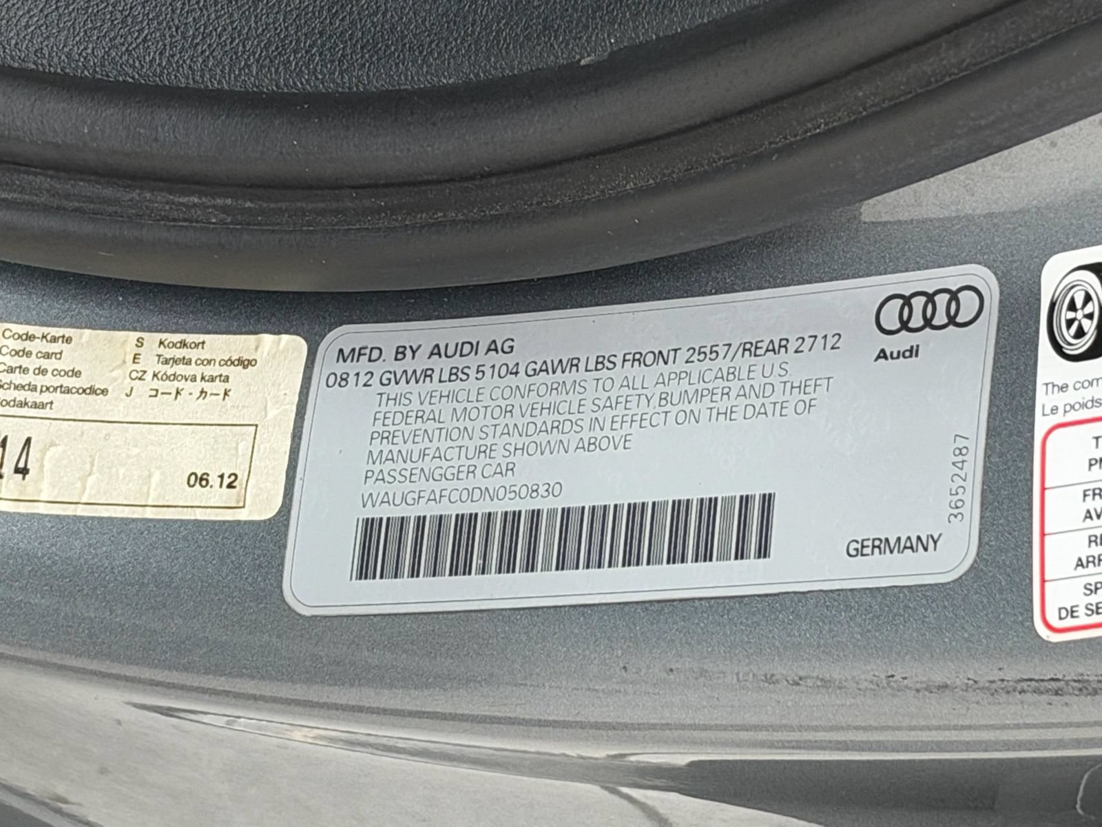 Used 2013 Audi A6 2.0T Premium Plus w/ Premium Plus Pkg AWD/4WD image 39