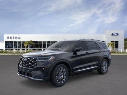New 2026 Ford Explorer Platinum