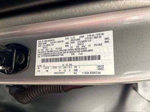 Used 2021 Ford F150 Lariat w/ Equipment Group 502A High AWD/4WD image 43