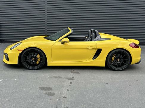Certified 2016 Porsche Boxster Spyder RWD image 2