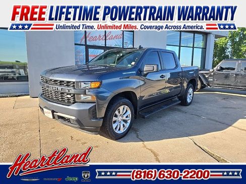 Used 2021 Chevrolet Silverado 1500 Custom AWD/4WD image 1