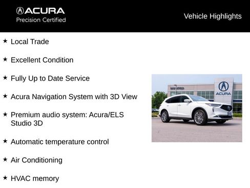 Certified 2024 Acura MDX SH-AWD w/ Advance Package image 5