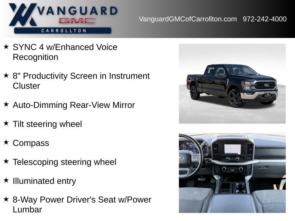 Used 2023 Ford F150 XLT w/ Equipment Group 301A Mid AWD/4WD image 24